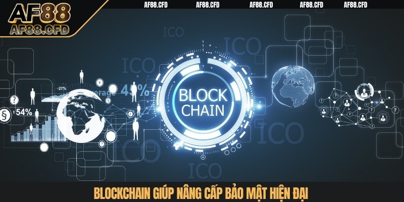 Blockchain giúp nâng cấp bảo mật hiện đại